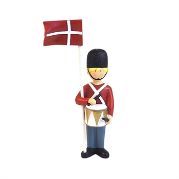 Vakt med trumma, Danska flaggan