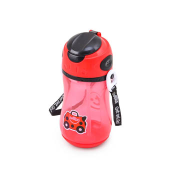 Trunki Vattenflaska Nyckelpiga, Röd