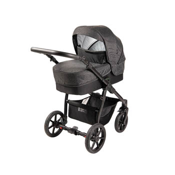 TRILLE Compact Kombivagn inkl. sittdel, Coal (Mörkgrå)
