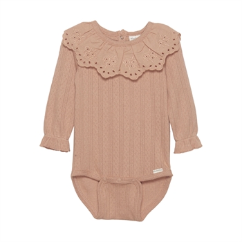 Minymo Long Sleeve Body Pointell, Cork