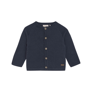 Minymo Stickad Cardigan, Blue Nights