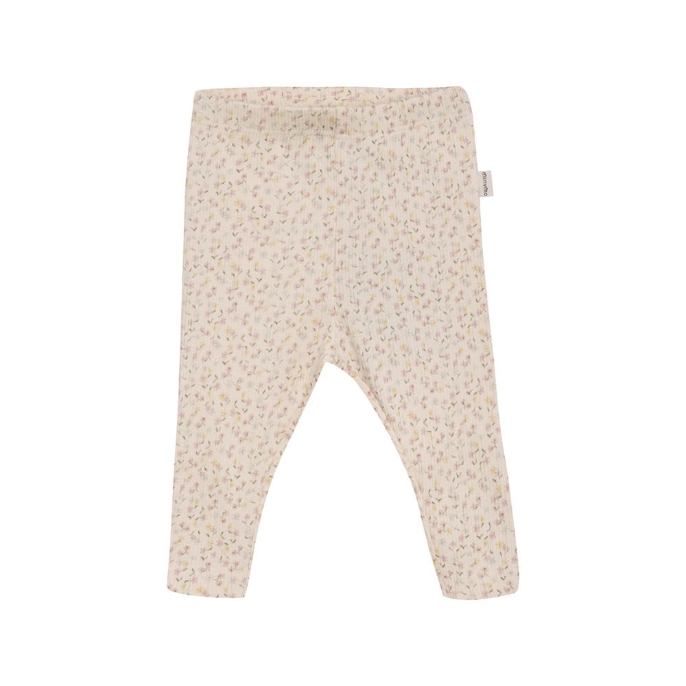 Minymo rib Leggings, Pink champagne, Str. 80