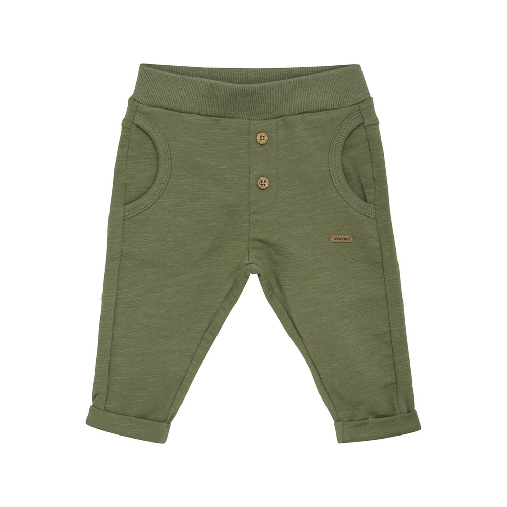 Minymo Sweatpants, Olivine, Str. 68