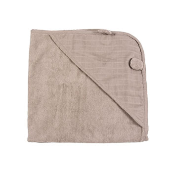 Markland Pure Badcape 75 x 75 cm, Grå