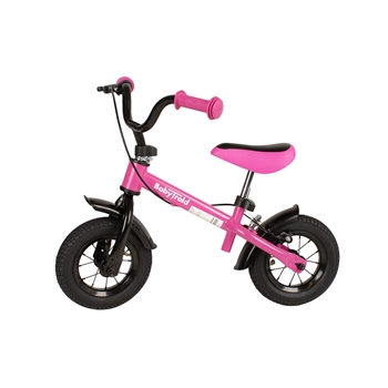 BabyTrold Balanscykel med lufthjul, Rosa 