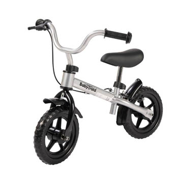 BabyTrold Balanscykel - Silver