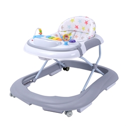 BabyTrold Gåstol Sort/Grå