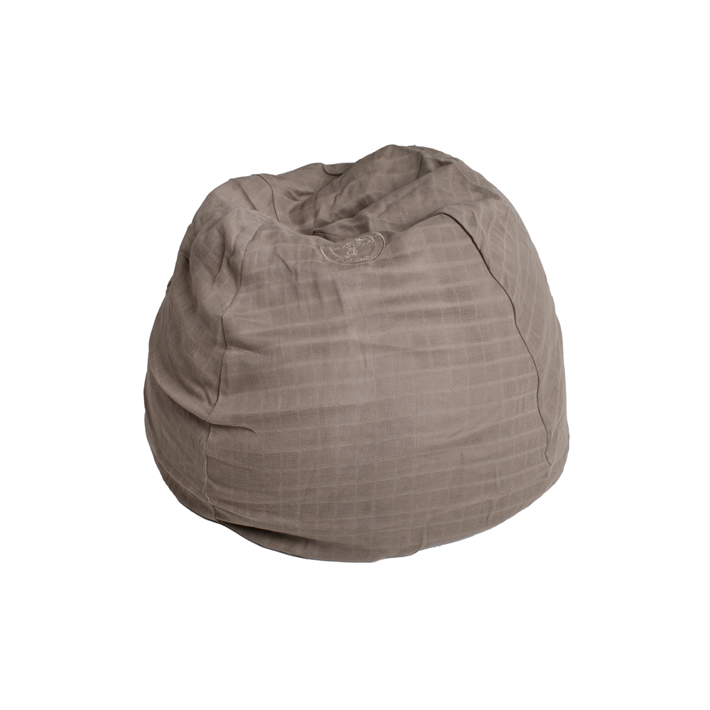 Markland Pure Musselin Sittsäck, Khaki