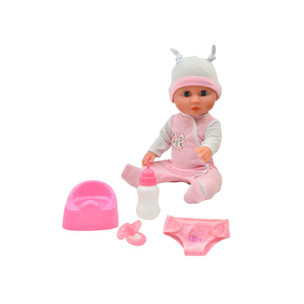 Dolls World Baby Olivia docka, rosa