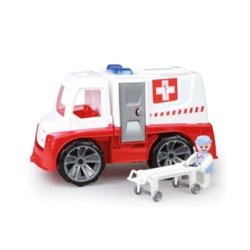 Ambulans med bår och läkare, 25x14cm, +2år