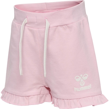 Hummel Dream Ruffle Shorts, Parfait Pink