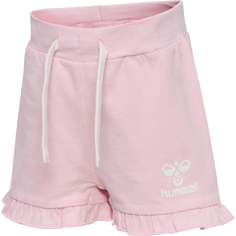 Hummel Dream Ruffle Shorts, Parfait Pink, Stl 98