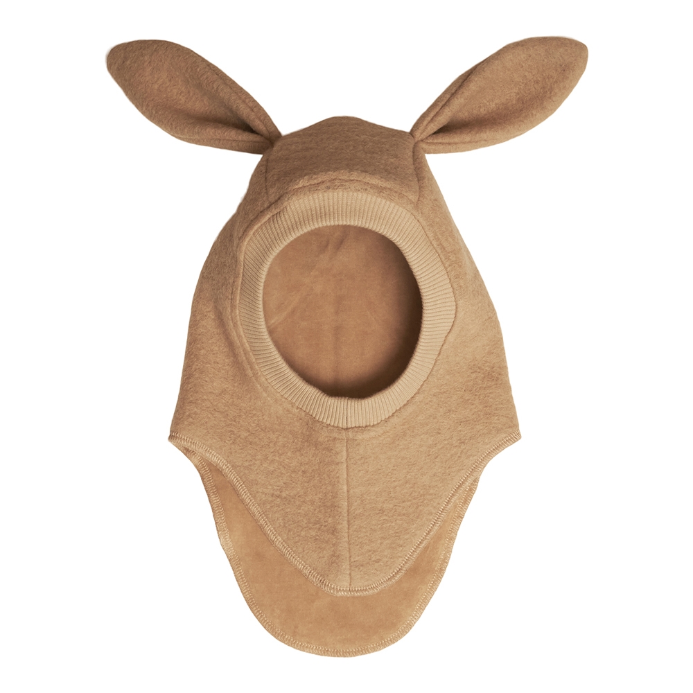 Huttelihut Balaclava Long Ears, Beige, Stl 1-2 år