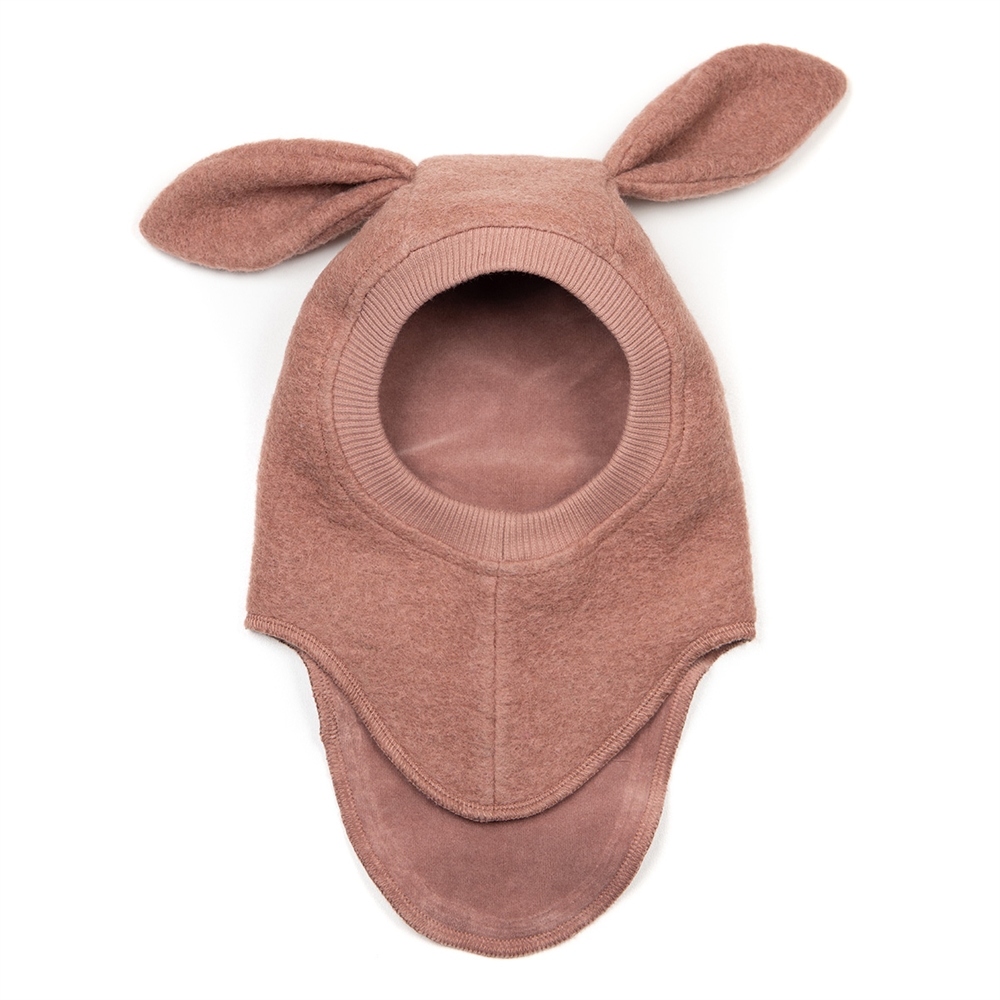   Huttelihut Balaclava Long Ears, Heather Rose