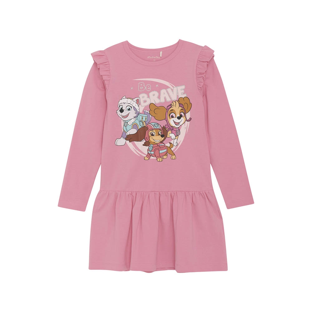 Minymo Kjole med Paw Patrol, Morning Glory, Str. 98