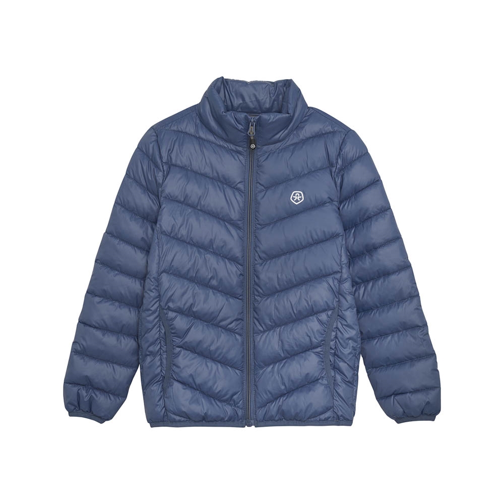 Color Kids Jacket Quilted Dunjakke, Vintage Indigo, Str. 116