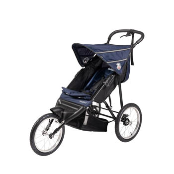 Trille Jogger Rød- m. sort stel