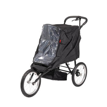 TRILLE Regnskydd Jogger/vagn SB, Svart