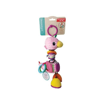 Infantino Flamingo Activity Rattle med Bell
