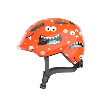 ABUS - Cykelhjälm, Smiley 3.0, Orange monster, M