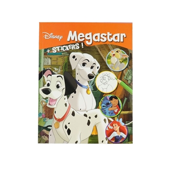 Megastar målarbok, Disneyfigurer
