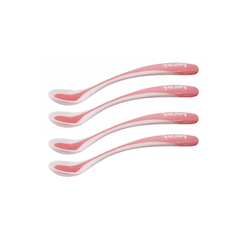 Nuby Varmesensitive skeer - 2 stk. - Pink