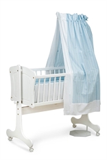 BabyTrold Cradle canopy Baby Stripe Blue