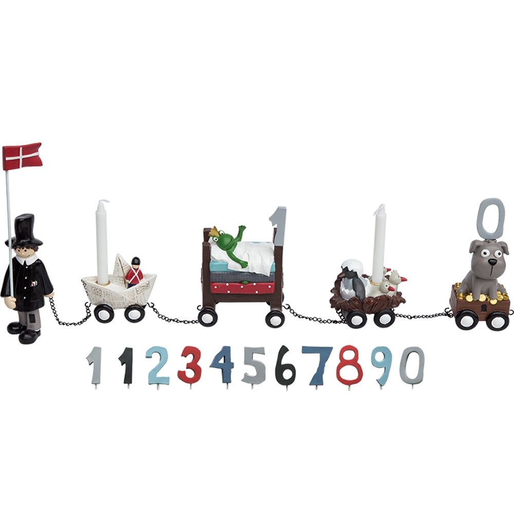 Födelsedagståg, Äventyr, Pojke, Dansk flagga