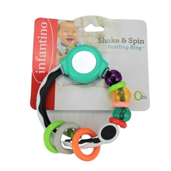 Infantino B Kids Babyring m/spegel & ljud