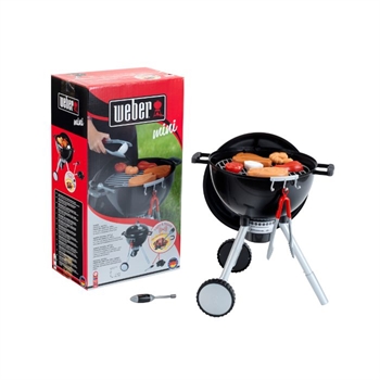 Klein Weber, leksaksgrill, Med Ljus/Ljud/Leksaksmat +3år Exkl. 3xAAA batterier