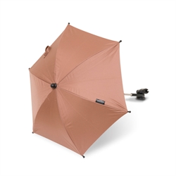 Parasoll brun, med UV-skydd