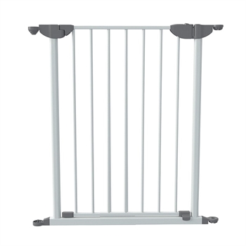 SafeGate Door Section 60 cm, Vit/Mörkgrå