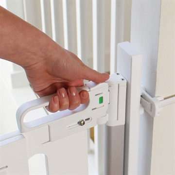 SafeGate Stair Flex installationssystem till säkerhetsgrindar, vit