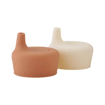 By Lille Vilde Dubbel Lock, 2 st, Cream