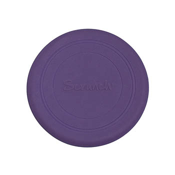 Scrunch Frisbee - Mörklila