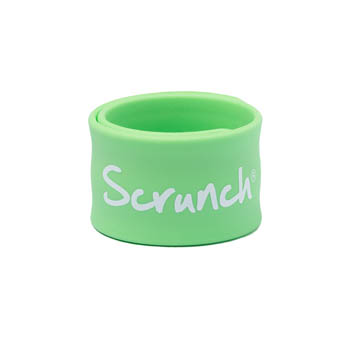 Scrunch Armband - Ljusgrön