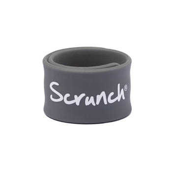 Scrunch Armband - Mörkgrå