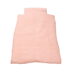 Markland Pure Påslakanset Till Vagn/Vagga/Minisäng 100 x 70 cm, Rosa