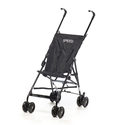 BabyTrold Speed paraplyvagn, svart