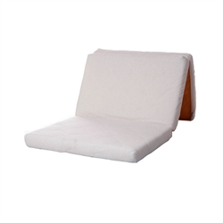 Osann Barnmadrass Dreamer Air Travel, 120x60x6 cm, Vit