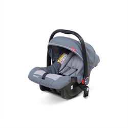 TRILLE Smart Duo Bilbarnstol, Grå Denim, 0-13 kg